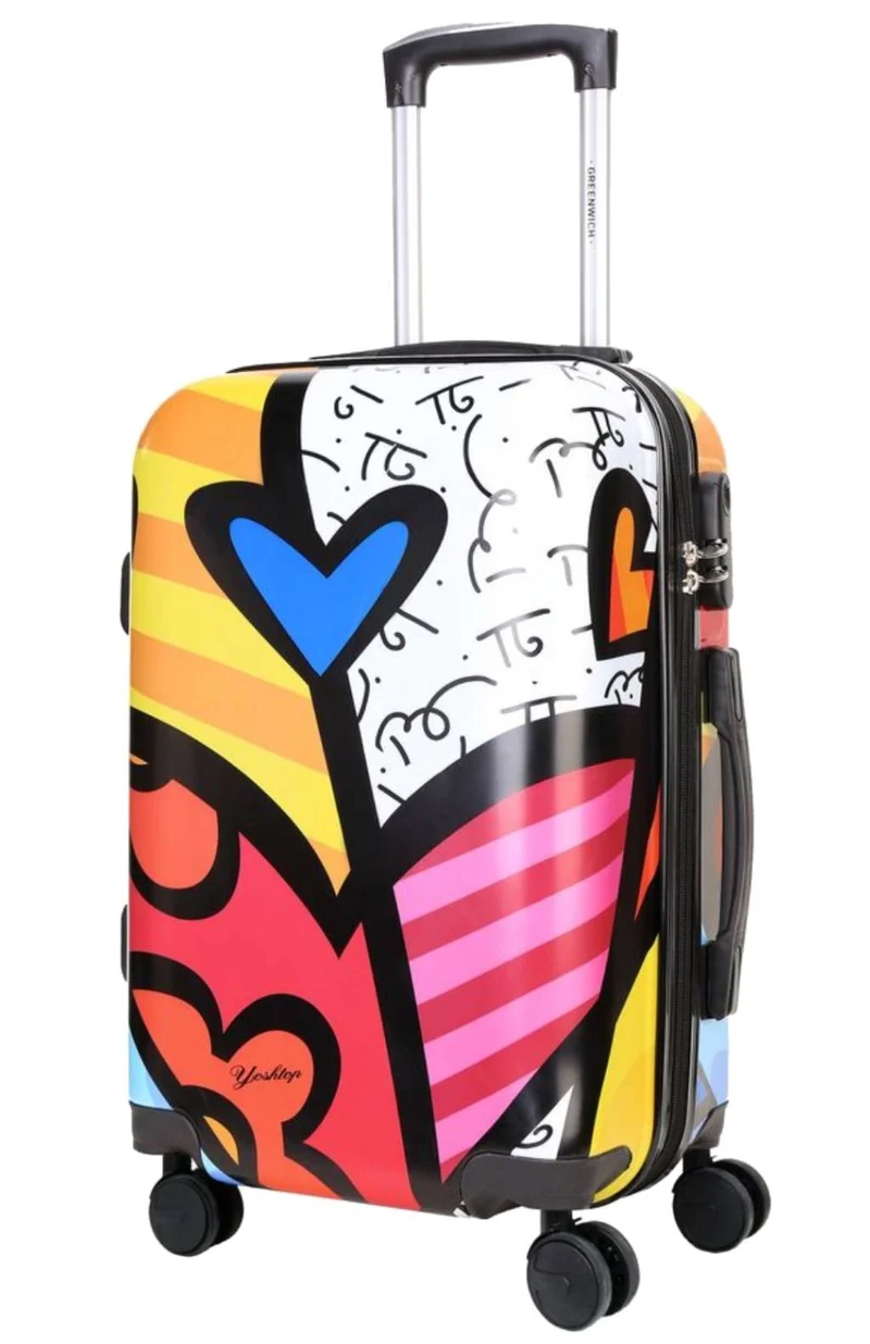 Juego de maleta Pequeña Zurich spinner 4 ruedas + Neceser