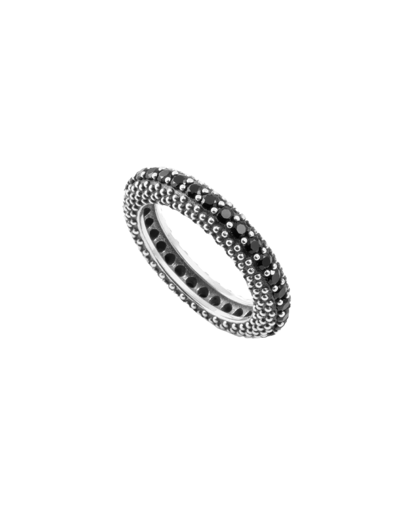 Anillo Wind Dotted Fine