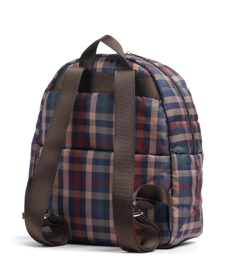 Mandarina Duck Tartan Mochila tartan brown