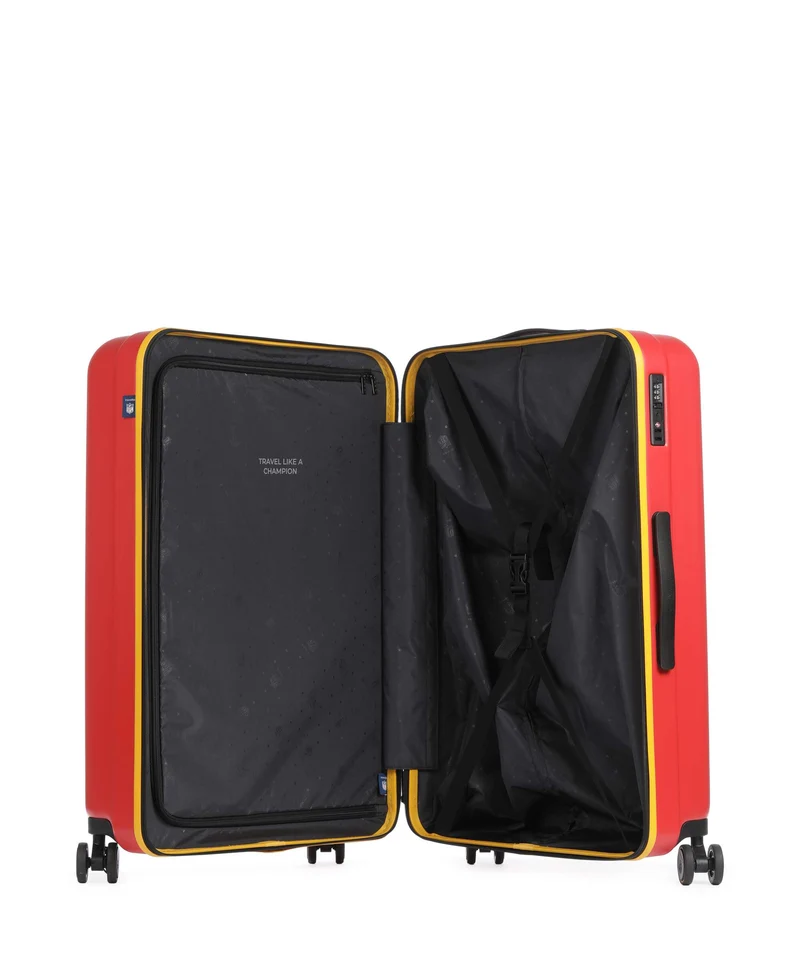 Travelite NFL Maleta con 4 ruedas kansas city chiefs