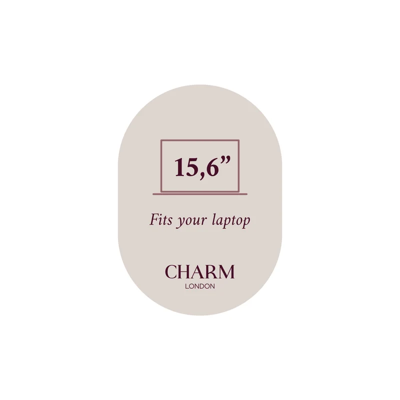 Charm London Buckingham Laptoptas 15,6 inch (34.5x19.4 cm)