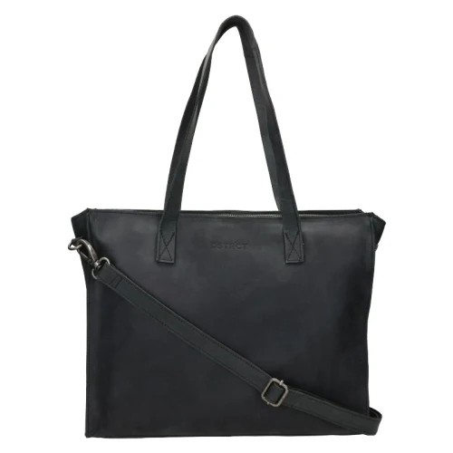 DSTRCT Schoudertas / Crossbodytas Dames Leer Alligator Creek 14 Inch