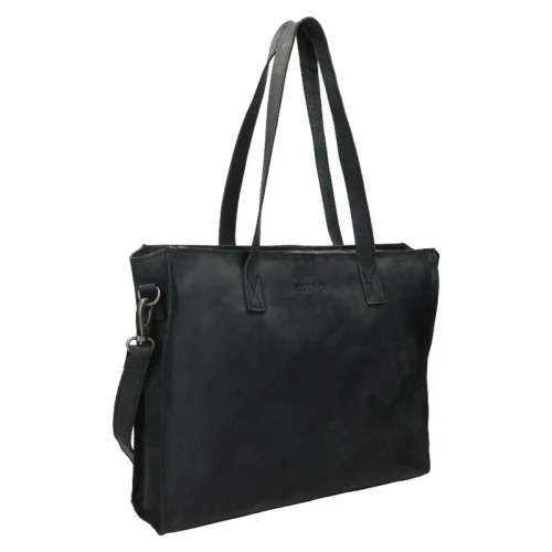 DSTRCT Schoudertas / Crossbodytas Dames Leer Alligator Creek 14 Inch