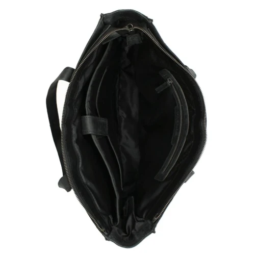 DSTRCT Schoudertas / Crossbodytas Dames Leer Alligator Creek 14 Inch