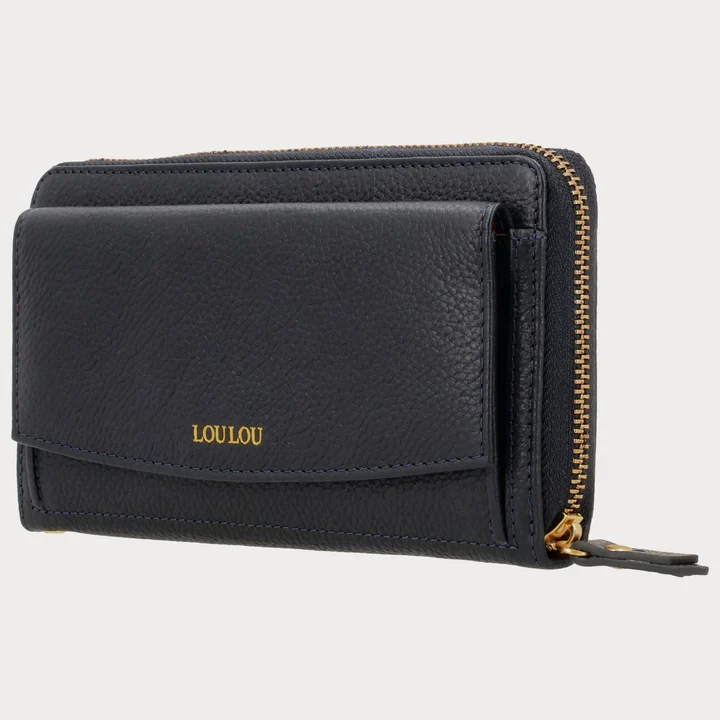 LouLou Essentiels Smart Little Bag SLB – Leren portemonnee