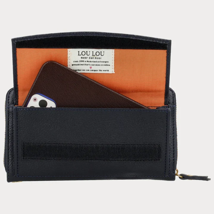LouLou Essentiels Smart Little Bag SLB – Leren portemonnee