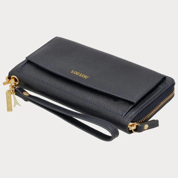 LouLou Essentiels Smart Little Bag SLB – Leren portemonnee