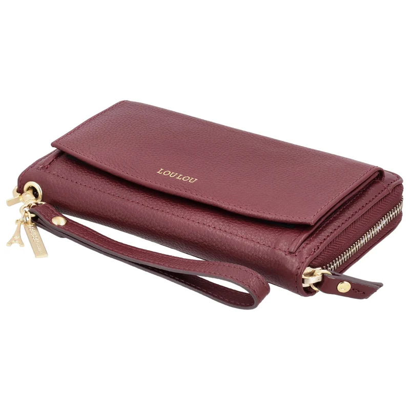 LouLou Essentiels Smart Little Bag SLB – Leren portemonnee