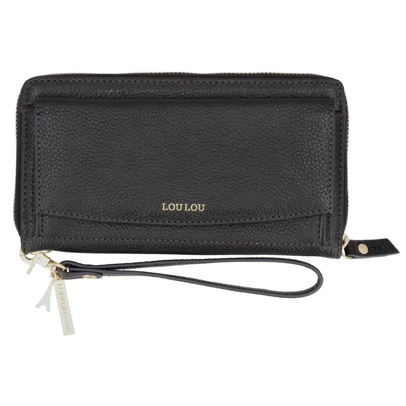 LouLou Essentiels Smart Little Bag SLB – Leren portemonnee