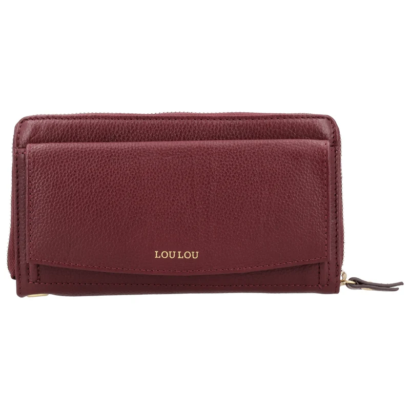 LouLou Essentiels Smart Little Bag SLB – Leren portemonnee