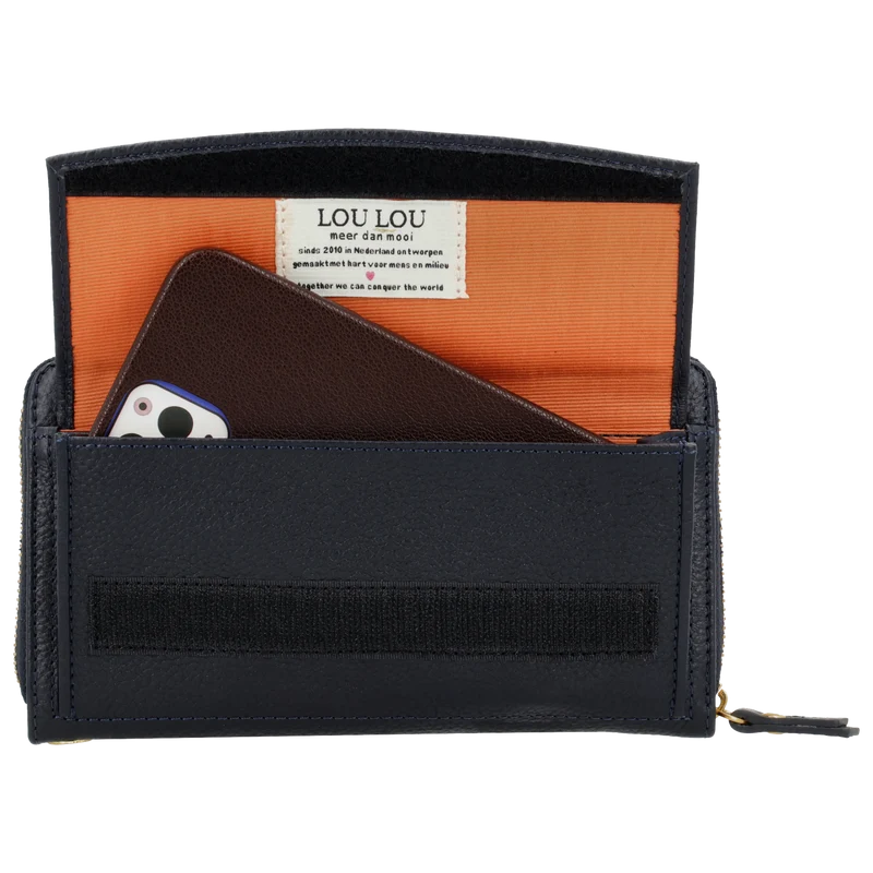 LouLou Essentiels Smart Little Bag SLB – Leren portemonnee