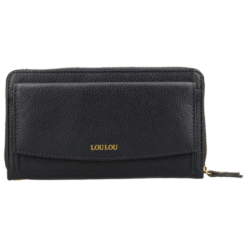 LouLou Essentiels Smart Little Bag SLB – Leren portemonnee