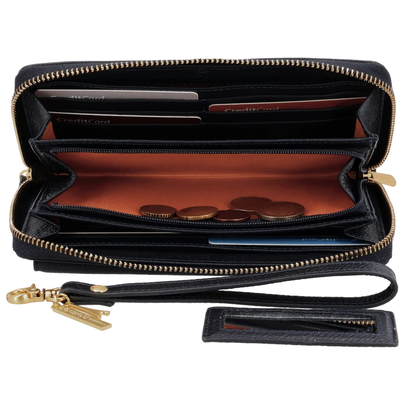LouLou Essentiels Smart Little Bag SLB – Leren portemonnee