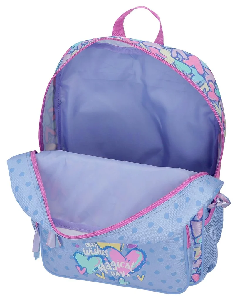 32122T1 MOCHILA ADAP. 38CM. C/CARRO. MOVOM BEST WISHES