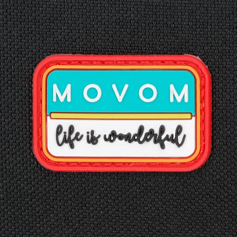 32722T1 MOCHILA ADAP. 40CM. C/CARRO. MOVOM MONSTERS NEGRO