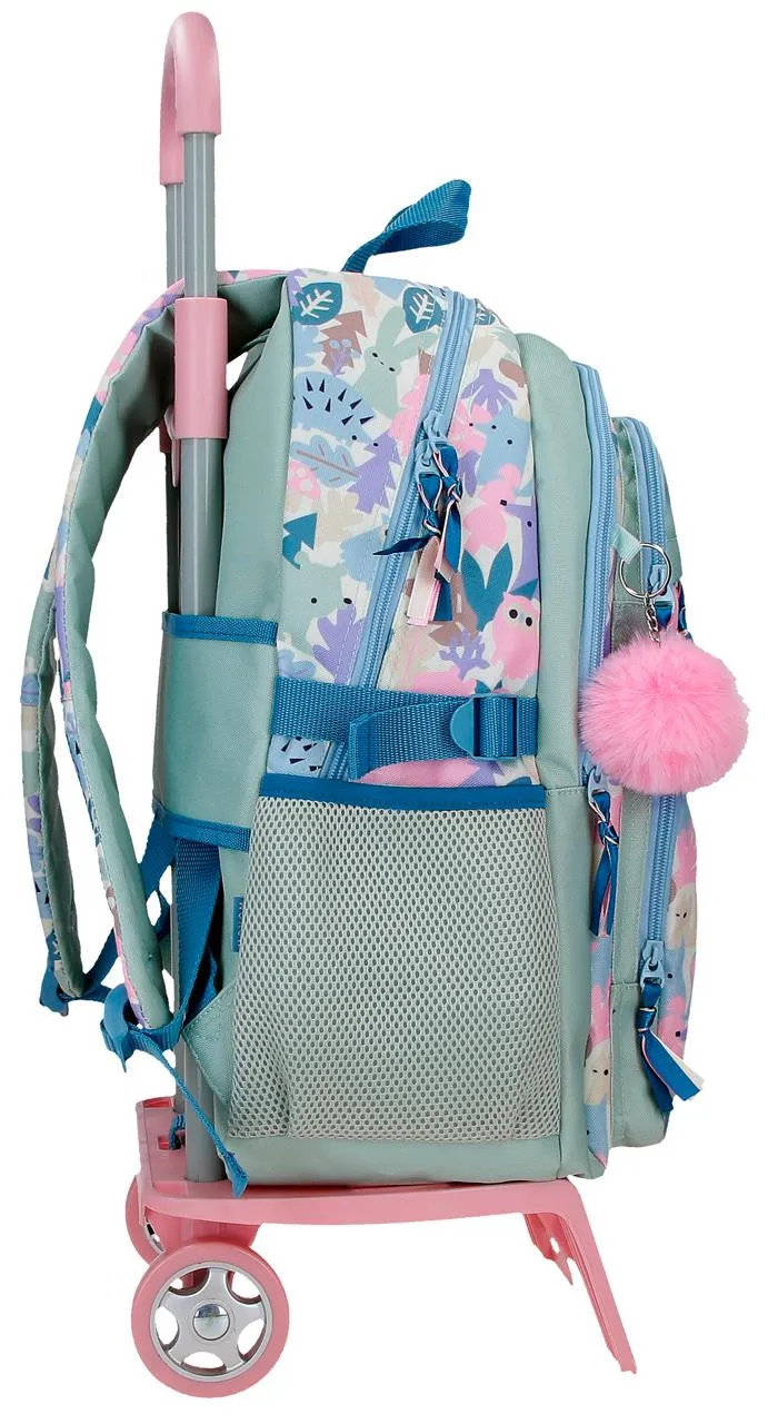 32524T2 MOCHILA ADAP. 45CM 2C. C/CARRO. MOVOM FOREST VER CL
