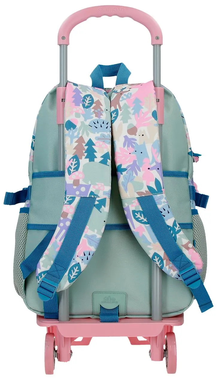 32524T2 MOCHILA ADAP. 45CM 2C. C/CARRO. MOVOM FOREST VER CL