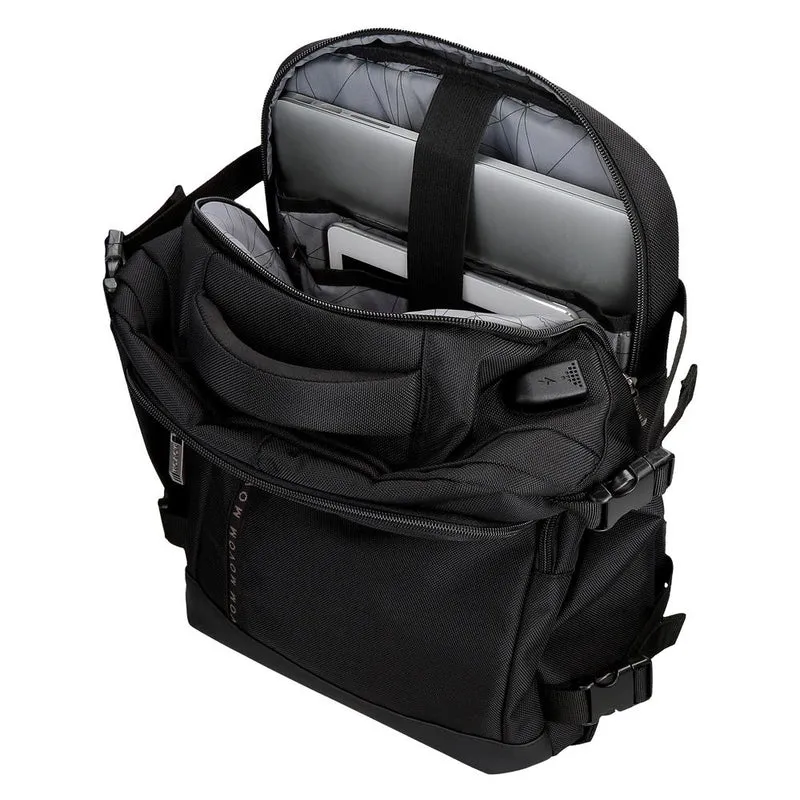 5342821 MOCHILA ADAP. PORTAORD. 40CM. MOVOM BUSTER NEGRO