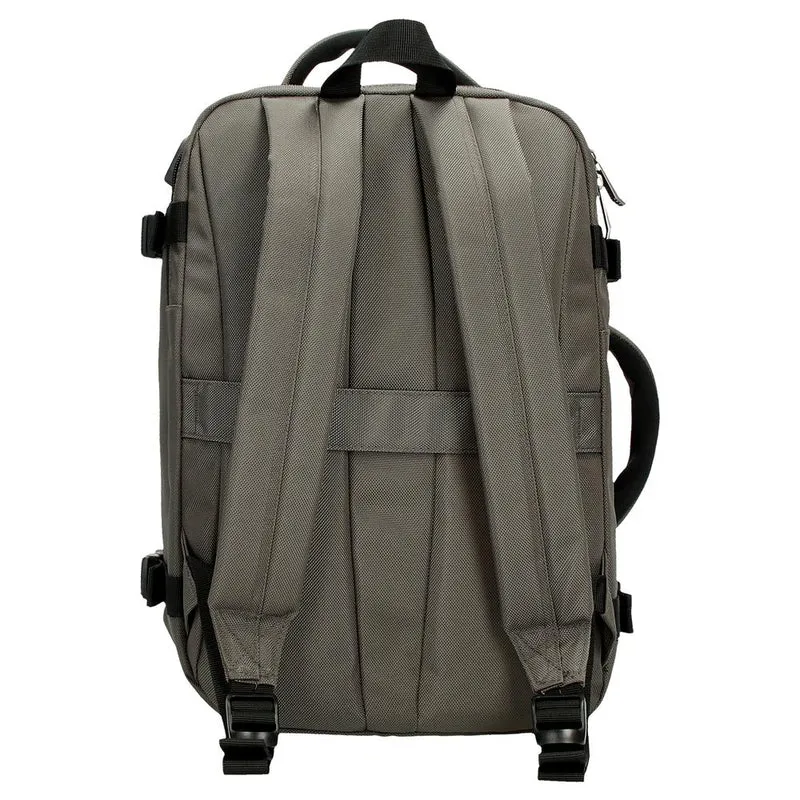 5342822 MOCHILA ADAP. PORTAORD. 40CM. MOVOM BUSTER GRIS
