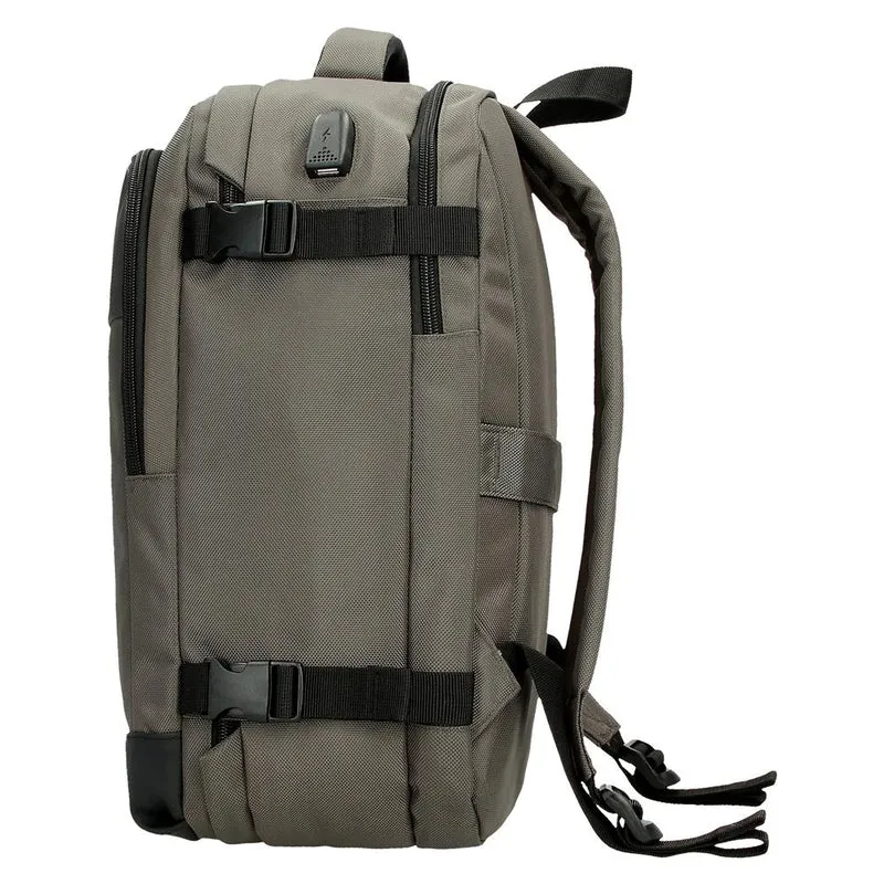 5342822 MOCHILA ADAP. PORTAORD. 40CM. MOVOM BUSTER GRIS