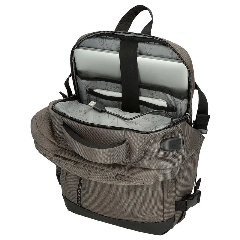 5342822 MOCHILA ADAP. PORTAORD. 40CM. MOVOM BUSTER GRIS