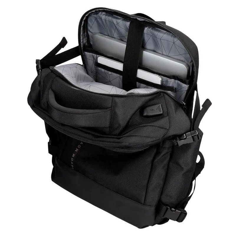 5342921 MOCHILA DE VIAJE 44CM. MOVOM BUSTER NEGRO