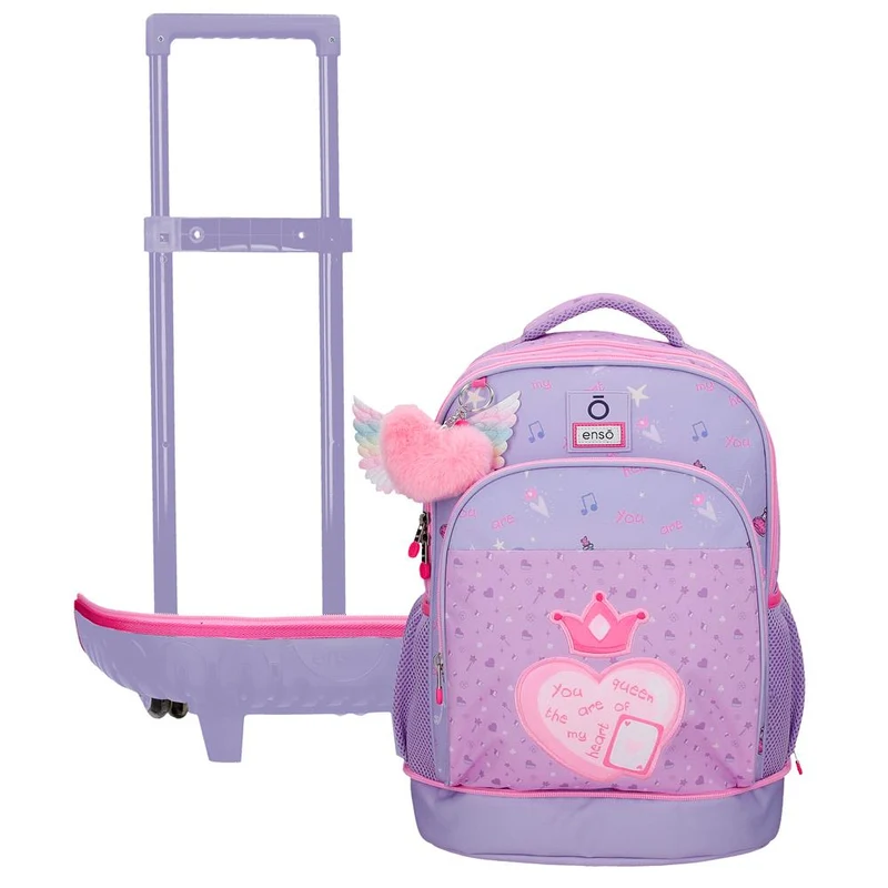 9952921 MOCHILA COMPACT DESM. 2R. ENSO QUEEN OF HEARTS