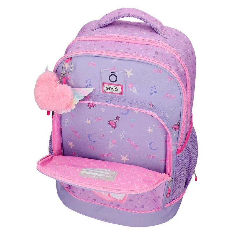 9952921 MOCHILA COMPACT DESM. 2R. ENSO QUEEN OF HEARTS
