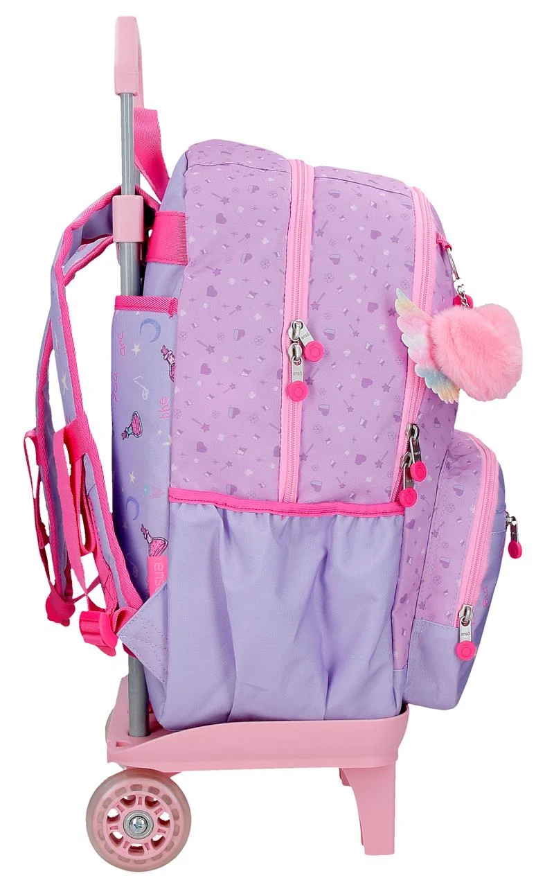 99526T1 MOCHILA ADAP. 44CM 2C. C/CARRO. ENSO QUEEN OF HEARTS