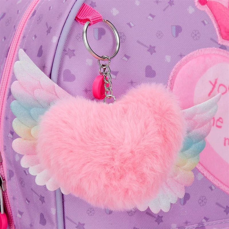 99523T1 MOCHILA ADAP. 38CM. C/CARRO. ENSO QUEEN OF HEARTS