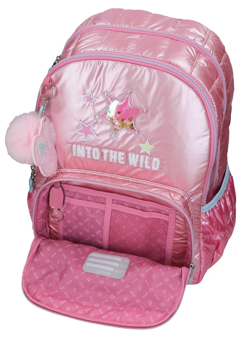 99826T1 MOCHILA ADAP. 44CM 2C. C/CARRO. ENSO INTO THE WILD