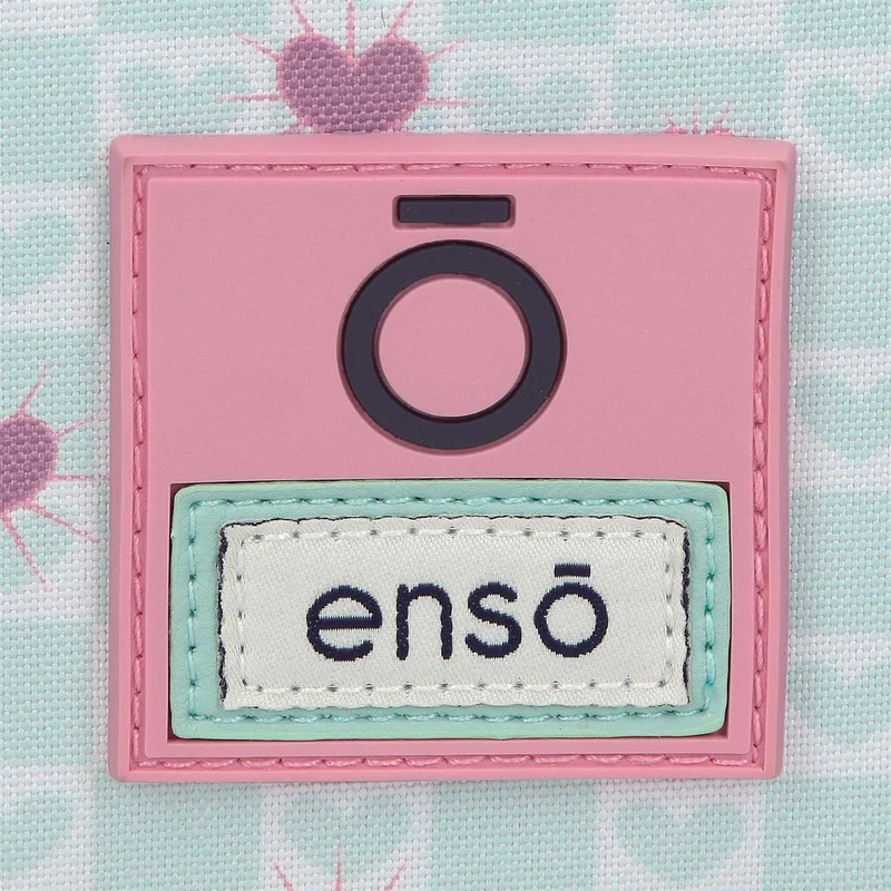 99626T1 MOCHILA ADAP. 44CM 2C. C/CARRO. ENSO HEARTS