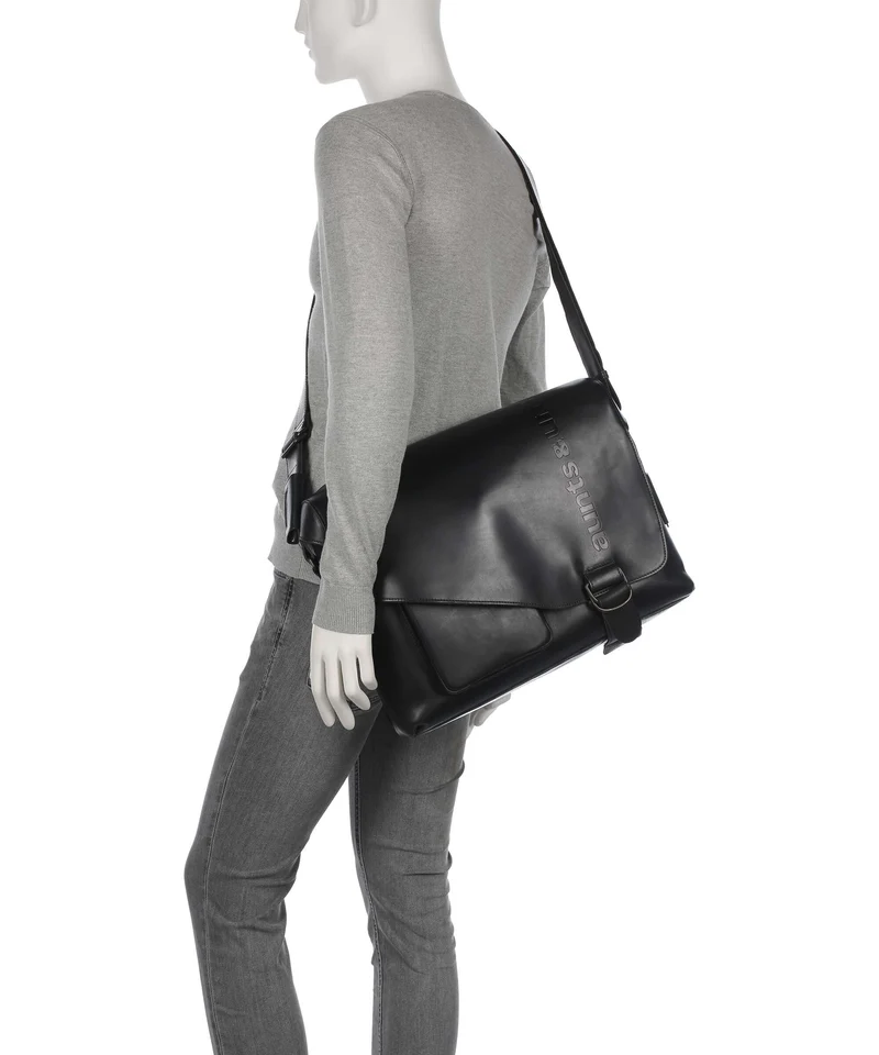 Aunts & Uncles Heritage Big Judd Bolso de mensajero black