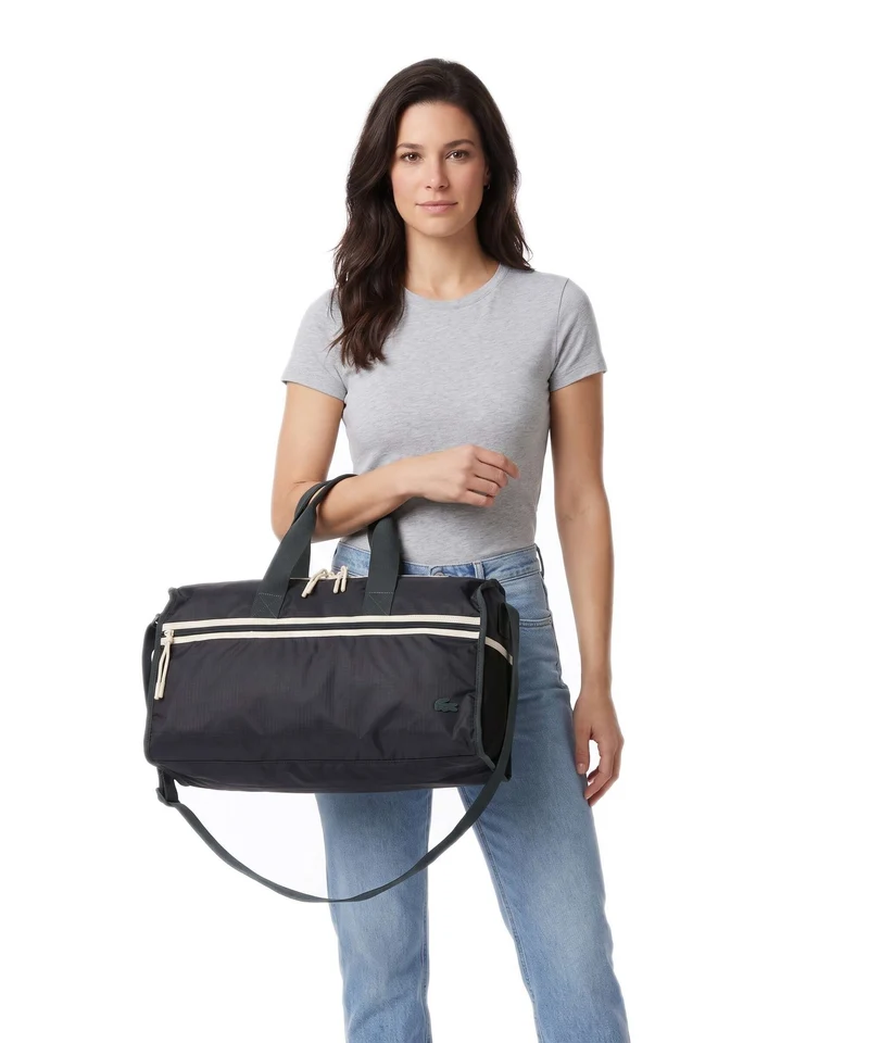 Lacoste Omnisport Bolsa de fin de semana abimes sinople naturel