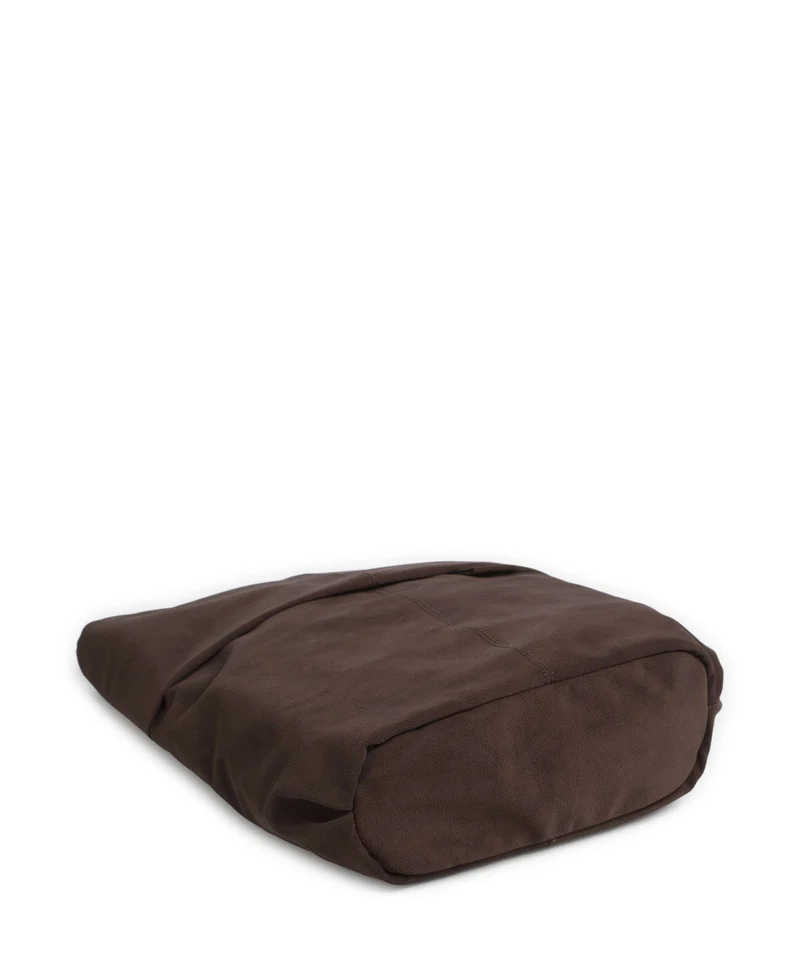 Zwei Mademoiselle.M M12 Bolso de hobo nubuk/espresso