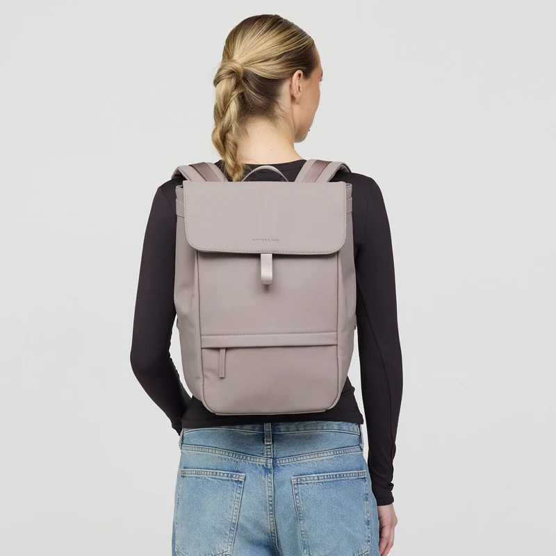 Kapten & Son Rugzak Fyn Sleek Full PU 15 Inch