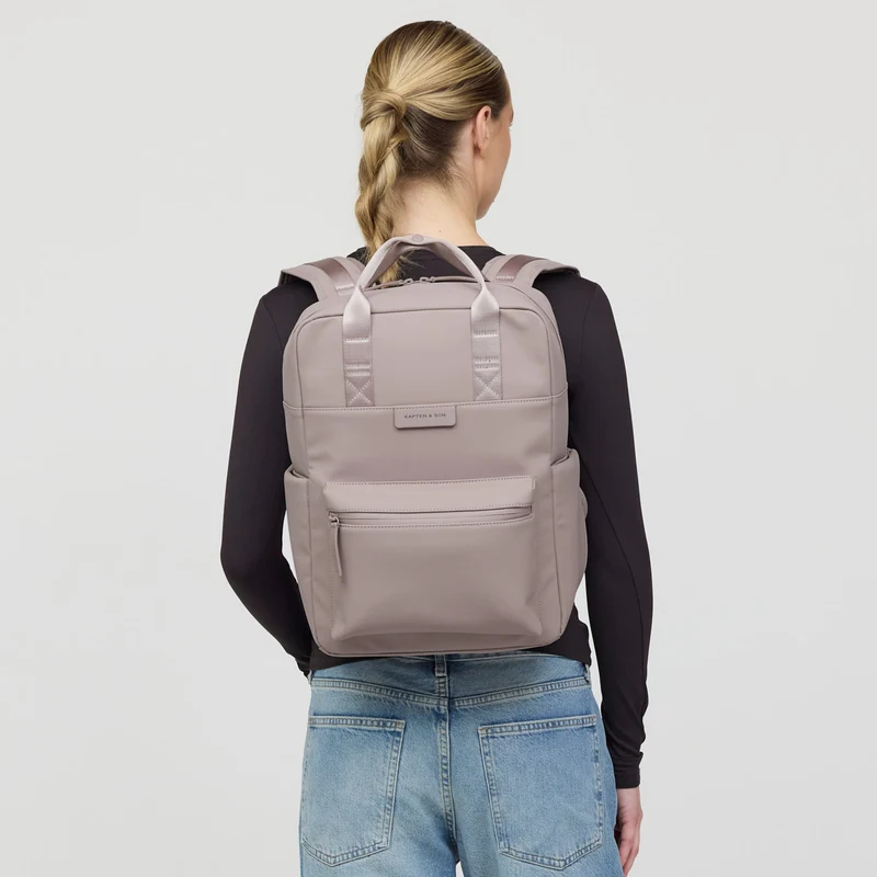 Kapten & Son Rugzak Bergen Pro Sleek Full PU 15 Inch