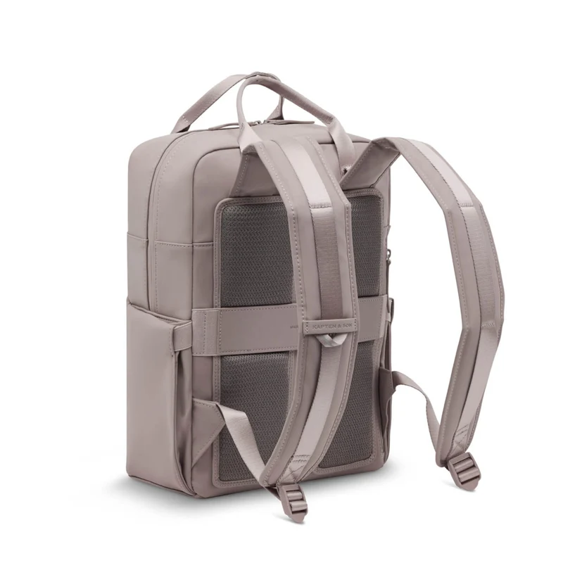 Kapten & Son Rugzak Bergen Pro Sleek Full PU 15 Inch