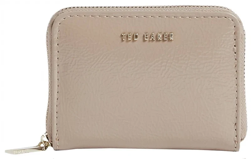 Ted Baker Womens Crinnie Crinkle Icon Small Zip Around Purse