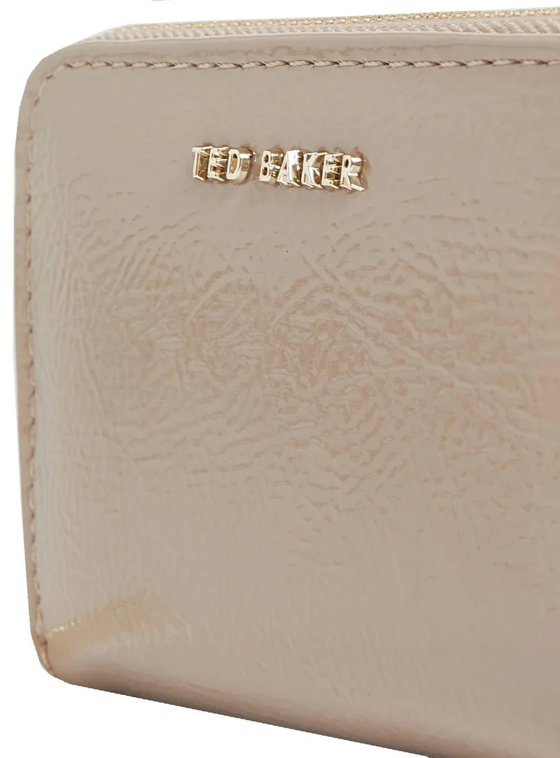 Ted Baker Womens Crinnie Crinkle Icon Small Zip Around Purse