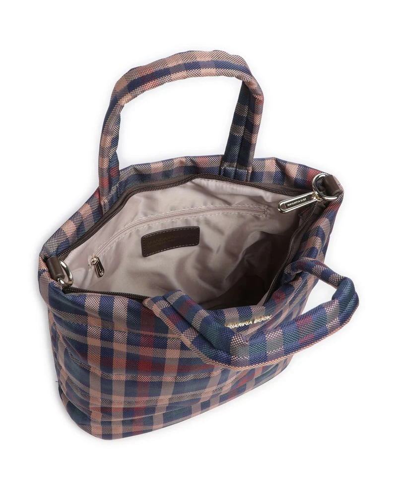 Mandarina Duck Tartan Bolso de mano tartan brown