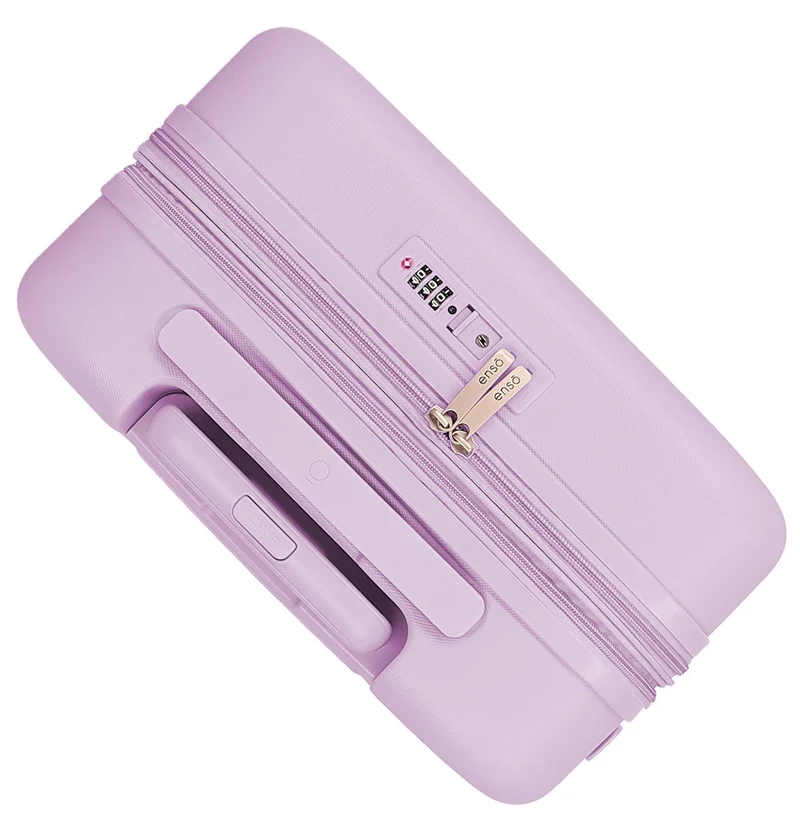 9958621 TROLLEY ABS 55CM.C/EXP.4R. ENSO QUEEN OF HEARTS LILA