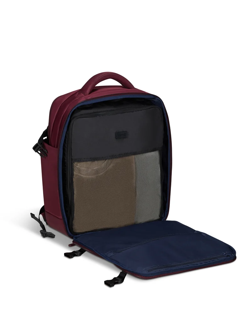 LIPAULT mochila de viaje 17" CITY PLUME Bordeaux