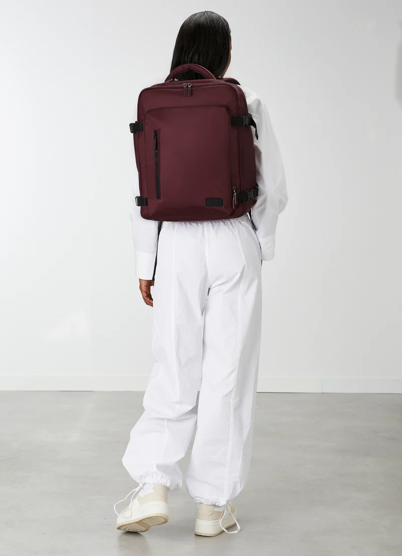 LIPAULT mochila de viaje 17" CITY PLUME Bordeaux