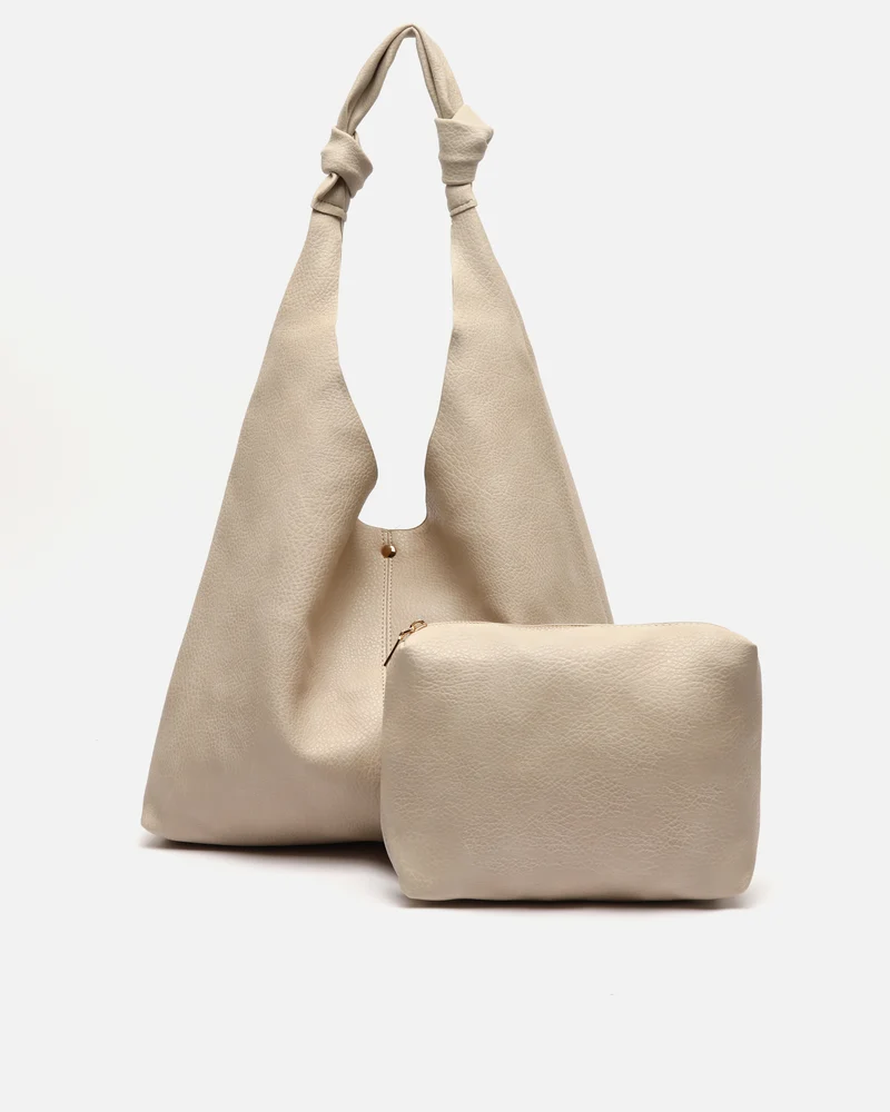 Pologi bolso hobo grande con neceser interior extraíble