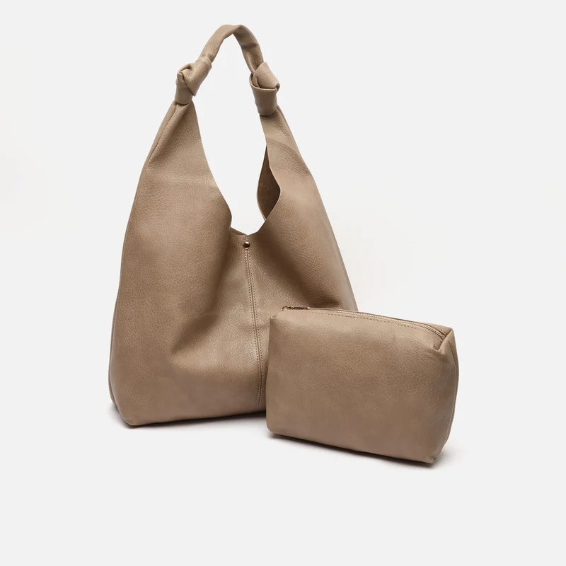 Pologi bolso hobo grande con neceser interior extraíble