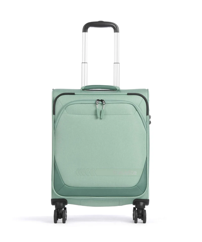 Travelite Kick Off Maleta con 4 ruedas sage green