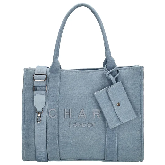 Charm London Bond Canvas Laptoptas 15,6 inch