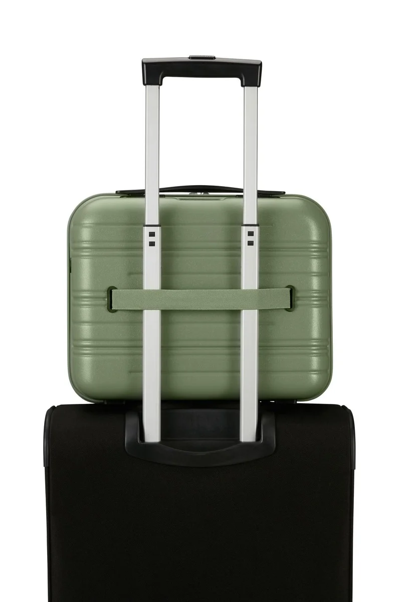 AMERICAN TOURISTER SET DE MALETA DE CABINA Y NECESER RIGIDO HIGH TURN