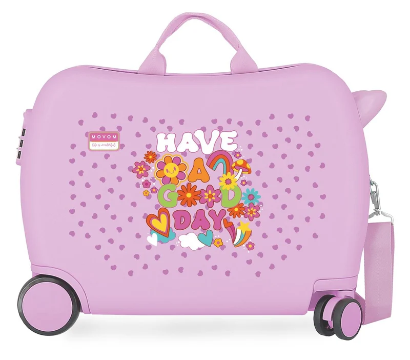 3249841 MALETA INF.ABS 4R.(2 MULTI.) 50CM. .MOVOM GOOD DAY L